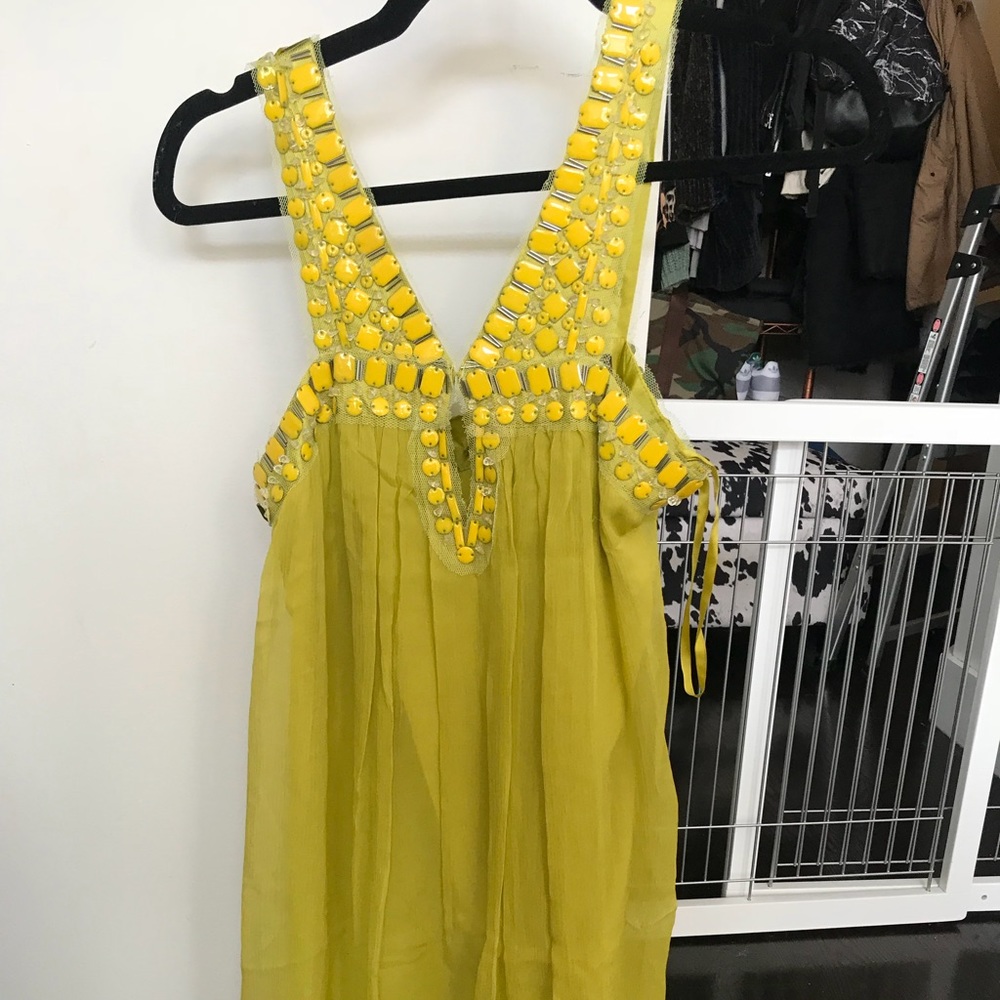 Beaded crystal / stone dress by BCBG
